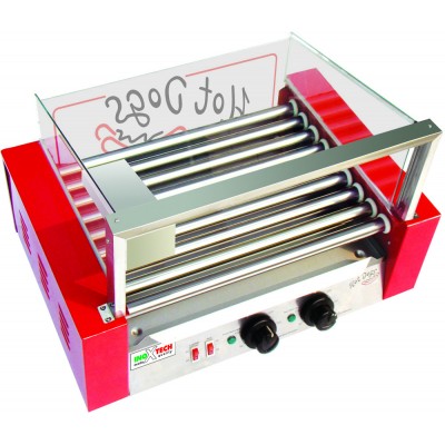 Гриль роликовый со стеклом HDG 009 G INOXTECH